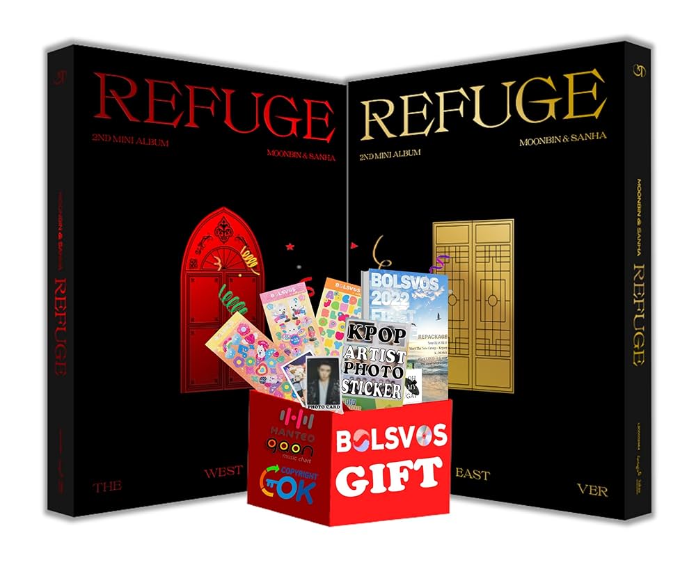 ムンビン&サナ タンコン 2ndミニアルバム「REFUGE」+ヨントントレカ MOONBIN & SANHA(ASTRO) 2nd Mini Album『REFUGE』日本限定特典